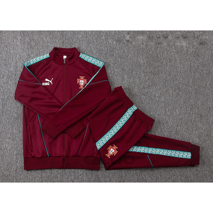 Tuta da Track di Giacca Portogallo Bambino 2026-2027 Rosso